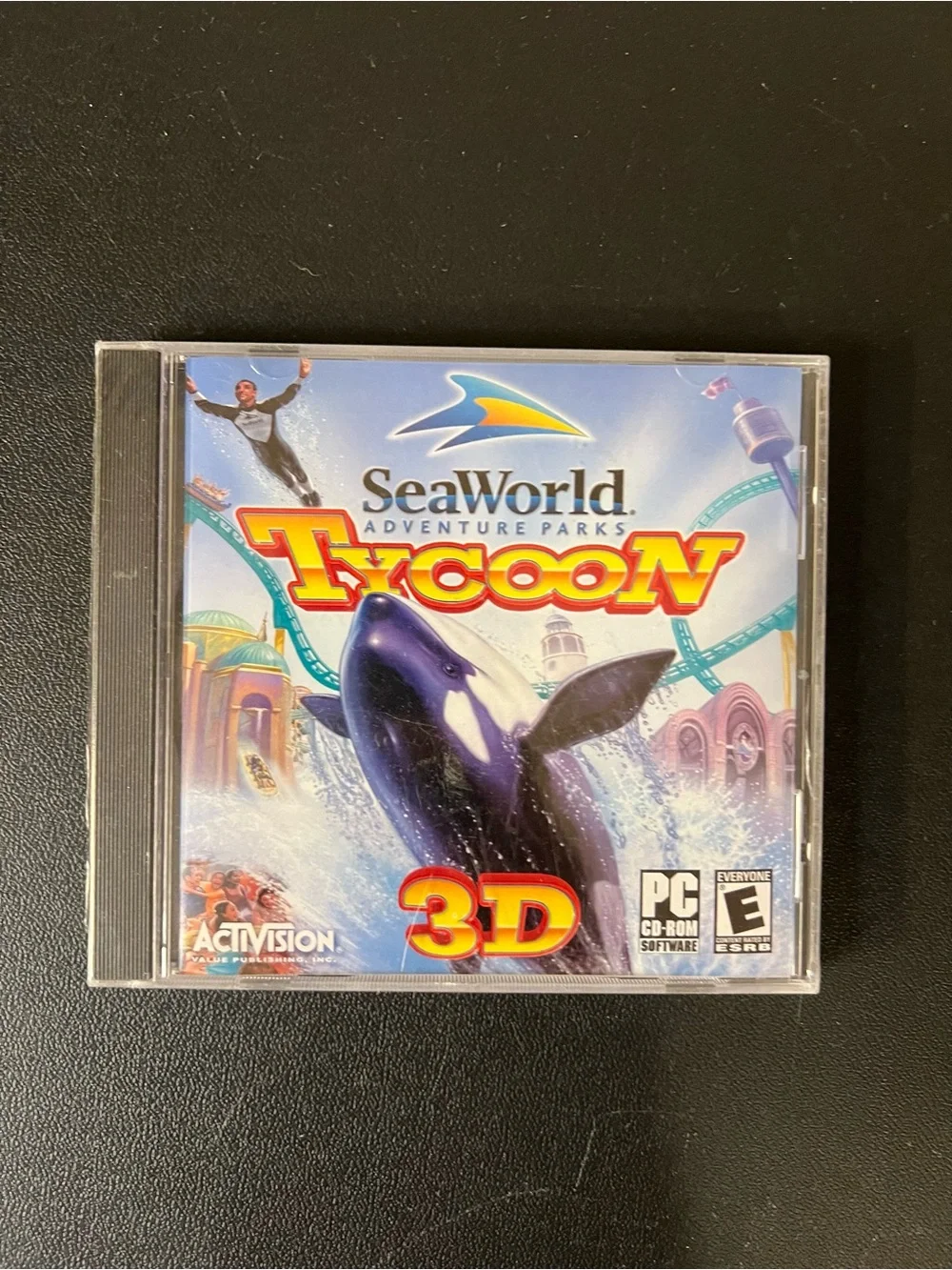 SeaWorld Adventure Parks Tycoon PC Windows 98/2000 Activision CD New Sealed